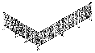 Qwik Fence Robot Guarding, drawing